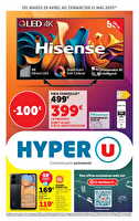 Multimédia ! des magasins Hyper U Valable du 29 avril au 11 mai 2025