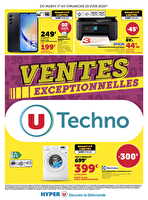 Ventes exceptionnelles chez Hyper U Valable du 17 au 29 juin 2025