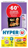 Les prix bas de la semaine chez Hyper U Valable du 29 juillet au 10 août 2025