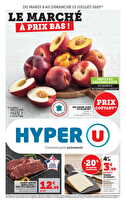 Le marché à prix bas ! chez Hyper U Valable du 08 au 13 juillet 2025