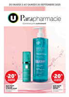 Parapharmacie chez Hyper U Valable du 02 au 21 septembre 2025