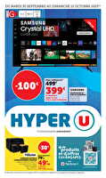 Les prix bas de la semaine des magasins Hyper U Valable du 30 septembre au 12 octobre 2025