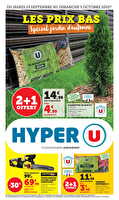 Jardin d'automne à prix bas des magasins Hyper U Valable du 23 septembre au 05 octobre 2025