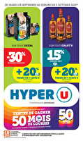 Les prix bas de la semaine chez Hyper U Valable du 23 septembre au 05 octobre 2025