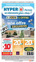 Les prix bas de la semaine chez Hyper U Valable du 23 septembre au 05 octobre 2025