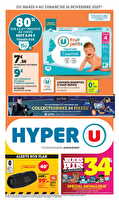 Les prix bas de la semaine chez Hyper U Valable du 04 au 16 novembre 2025