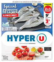 Spécial produits de la mer à prix bas ! chez Hyper U Valable du 14 au 19 octobre 2025