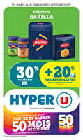 Les prix bas de la semaine des magasins Hyper U Valable du 14 au 19 octobre 2025