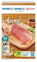 Foire au gras chez Hyper U Valable du 28 octobre au 02 novembre 2025