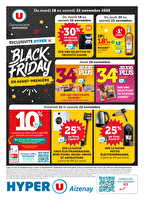 Black friday chez Hyper U Valable du 18 au 29 novembre 2025