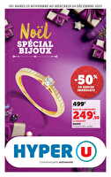Noël spécial bijoux chez Hyper U Valable du 25 novembre au 24 décembre 2025