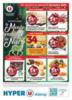 Entrez dans le monde enchanté de noël chez Hyper U Valable du 02 au 13 décembre 2025