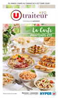 La carte printemps été chez Hyper U Valable du 03 mars au 04 octobre 2026