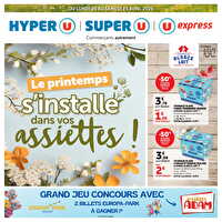 Le printemps s'installe en alsace ! chez Hyper U Valable du 20 au 25 avril 2026