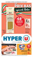 Les prix bas de la semaine chez Hyper U Valable du 21 avril au 03 mai 2026