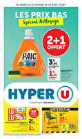 Les prix bas de la semaine des magasins Hyper U Valable du 14 au 26 avril 2026
