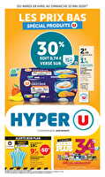 Les prix bas de la semaine chez Hyper U Valable du 28 avril au 10 mai 2026