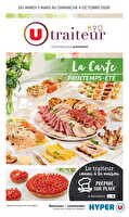 La carte printemps été chez Hyper U Valable du 03 mars au 04 octobre 2026