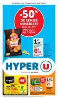 Les prix bas de la semaine des magasins Hyper U Valable du 02 au 14 juin 2026
