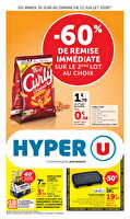 Les prix bas de la semaine chez Hyper U Valable du 30 juin au 12 juillet 2026