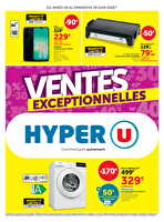 Ventes exceptionnelles ! des magasins Hyper U Valable du 16 au 28 juin 2026
