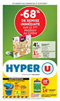 Les prix bas de la semaine chez Hyper U Valable du 09 au 21 juin 2026