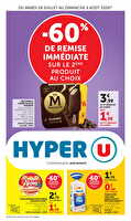 Les prix bas de la semaine des magasins Hyper U Valable du 28 juillet au 09 août 2026