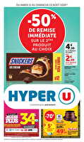 Les prix bas de la semaine des magasins Hyper U Valable du 11 au 23 août 2026