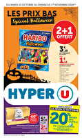 Les prix bas de la semaine chez Hyper U Valable du 20 octobre au 01 novembre 2026