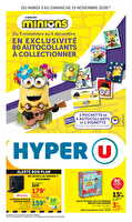 Les prix bas de la semaine des magasins Hyper U Valable du 03 au 15 novembre 2026
