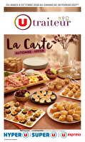 La carte automne hiver chez Hyper U Valable du 06 octobre 2026 au 28 février 2027