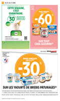 Des prix qui donnent envie de se resservir des magasins Intermarché Valable du 15 au 27 avril 2025