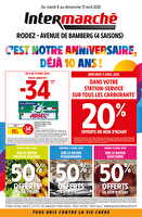 C'est notre anniversaire déjà 10 ans ! chez Intermarché Valable du 08 au 13 avril 2025