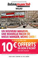Votre nouvel intermarche millau chez Intermarché Valable du 15 au 20 avril 2025