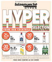 Notre sélection foire aux cocktails chez Intermarché Valable du 08 au 13 avril 2025