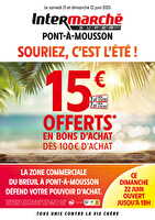 Souriez, c'est l'été ! des magasins Intermarché Valable du 21 au 22 juin 2025
