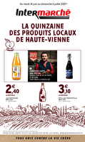 La quinzaine des producteurs locaux de haute vienne chez Intermarché Valable du 24 juin au 06 juillet 2025