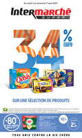 34% en avantage carte sur une sélection de produits chez Intermarché Valable du 05 au 17 août 2025