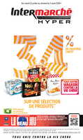 34% en avantage carte sur une sélection de produits des magasins Intermarché Valable du 22 juillet au 03 août 2025