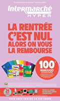 Découvrez nos offres spéciales rentrée chez Intermarché Valable du 26 août au 07 septembre 2025