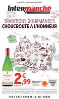 Sélection de notre région spécial choucroute chez Intermarché Valable du 19 au 24 août 2025
