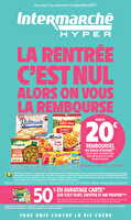 Découvrez nos offres spéciales rentrée chez Intermarché Valable du 02 au 14 septembre 2025