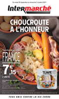 Choucroute à l’honneur chez Intermarché Valable du 30 septembre au 05 octobre 2025