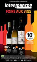 Foire aux vins chez Intermarché Valable du 09 au 28 septembre 2025