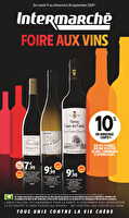 Foire aux vins chez Intermarché Valable du 09 au 28 septembre 2025