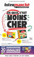En gros c’est moins cher chez Intermarché Valable du 04 au 16 novembre 2025