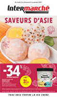 Les produits de notre région spécial saveur d'asie des magasins Intermarché Valable du 04 au 16 novembre 2025