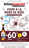 Les produits de notre région spécial foire à la bière - apérotime chez Intermarché Valable du 04 au 16 novembre 2025