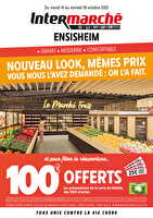 Spécial ré-ouverture après travaux des magasins Intermarché Valable du 14 au 18 octobre 2025