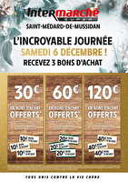 Tous les jours un cadeau incroyable à gagner ! chez Intermarché Valable du 06 décembre au 26 novembre 2025